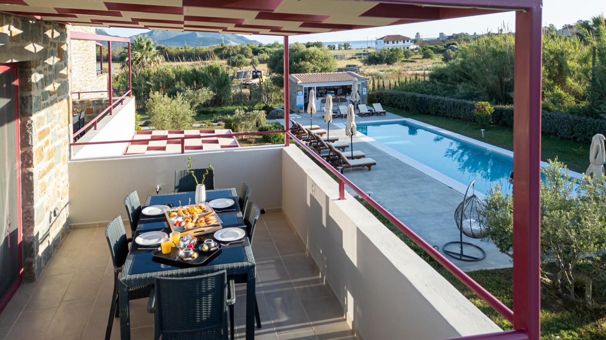 Abeloessa Methonian Hospitality Aparthotel Buitenkant foto