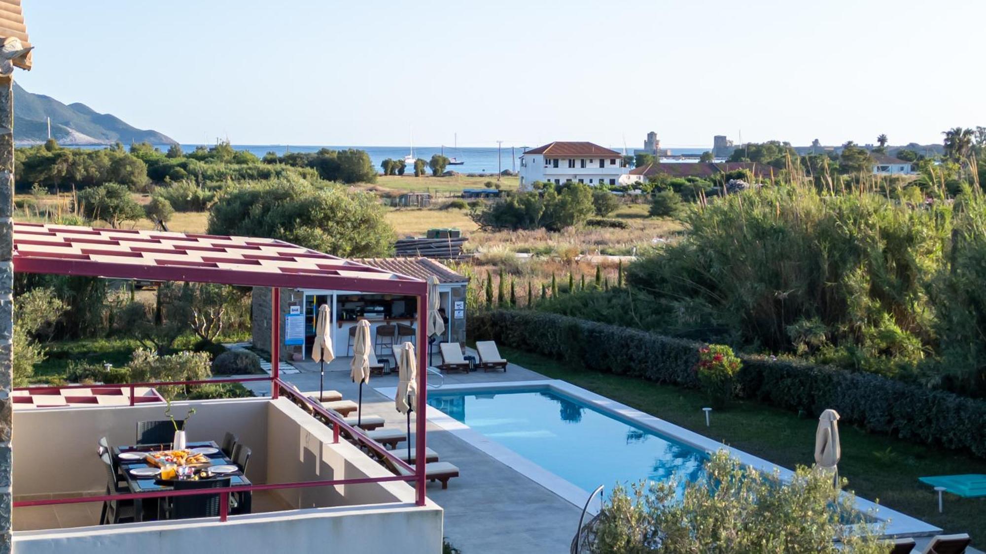 Abeloessa Methonian Hospitality Aparthotel Buitenkant foto